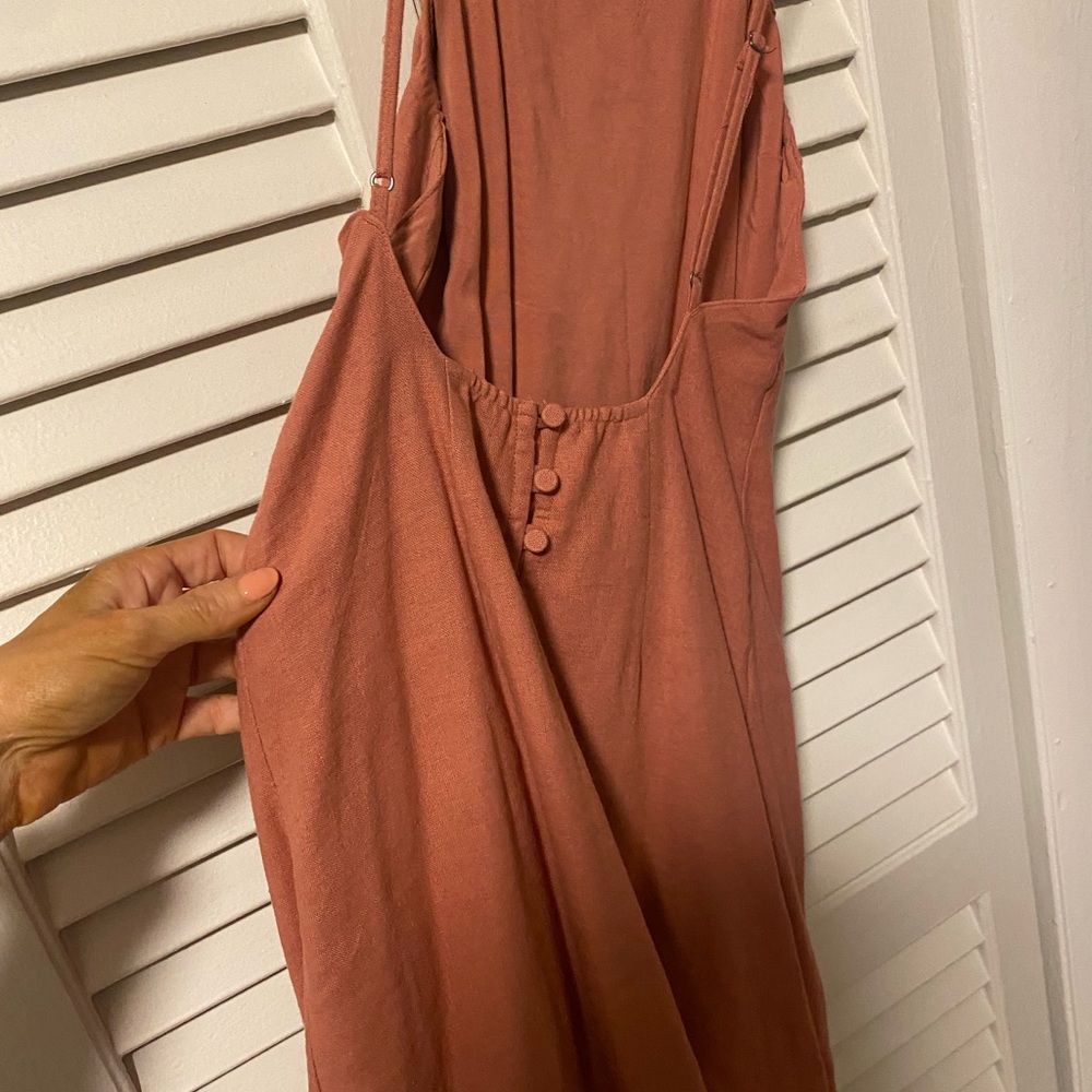 COPY - XS Abercrombie low back linen dress